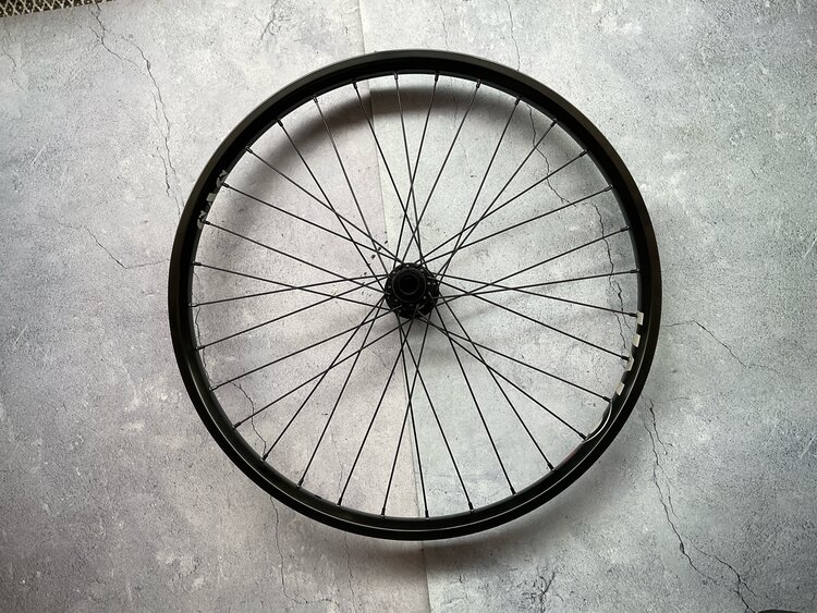 26” custom Halo aftermarket front wheel