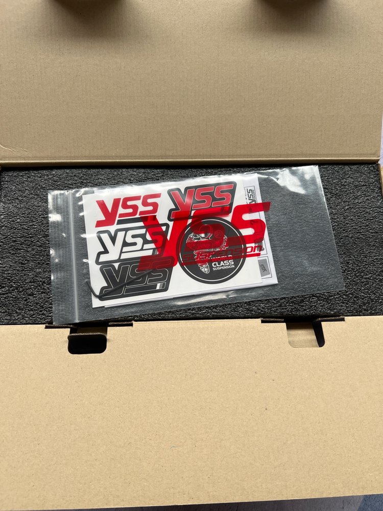 Aftermarket YSS brand rear shock absorber - Image 9